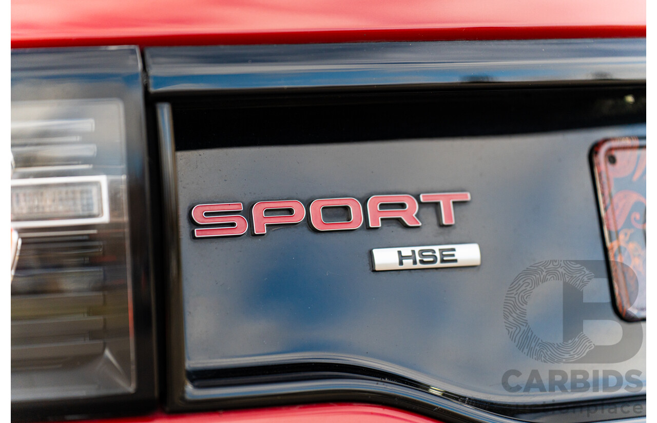 11/2016 Land Rover Discovery Sport TD4 180 HSE Dynamic (AWD) MY17 L550 4d Wagon Firenze Red Turbo Diesel 2.0L