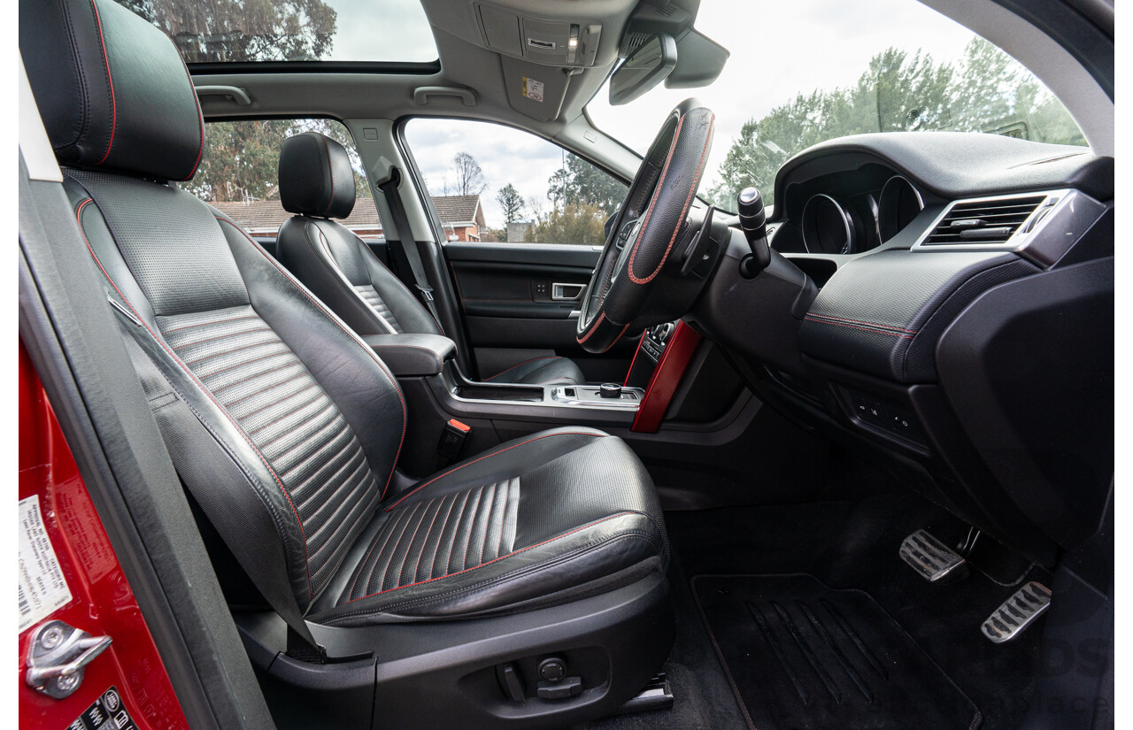 11/2016 Land Rover Discovery Sport TD4 180 HSE Dynamic (AWD) MY17 L550 4d Wagon Firenze Red Turbo Diesel 2.0L