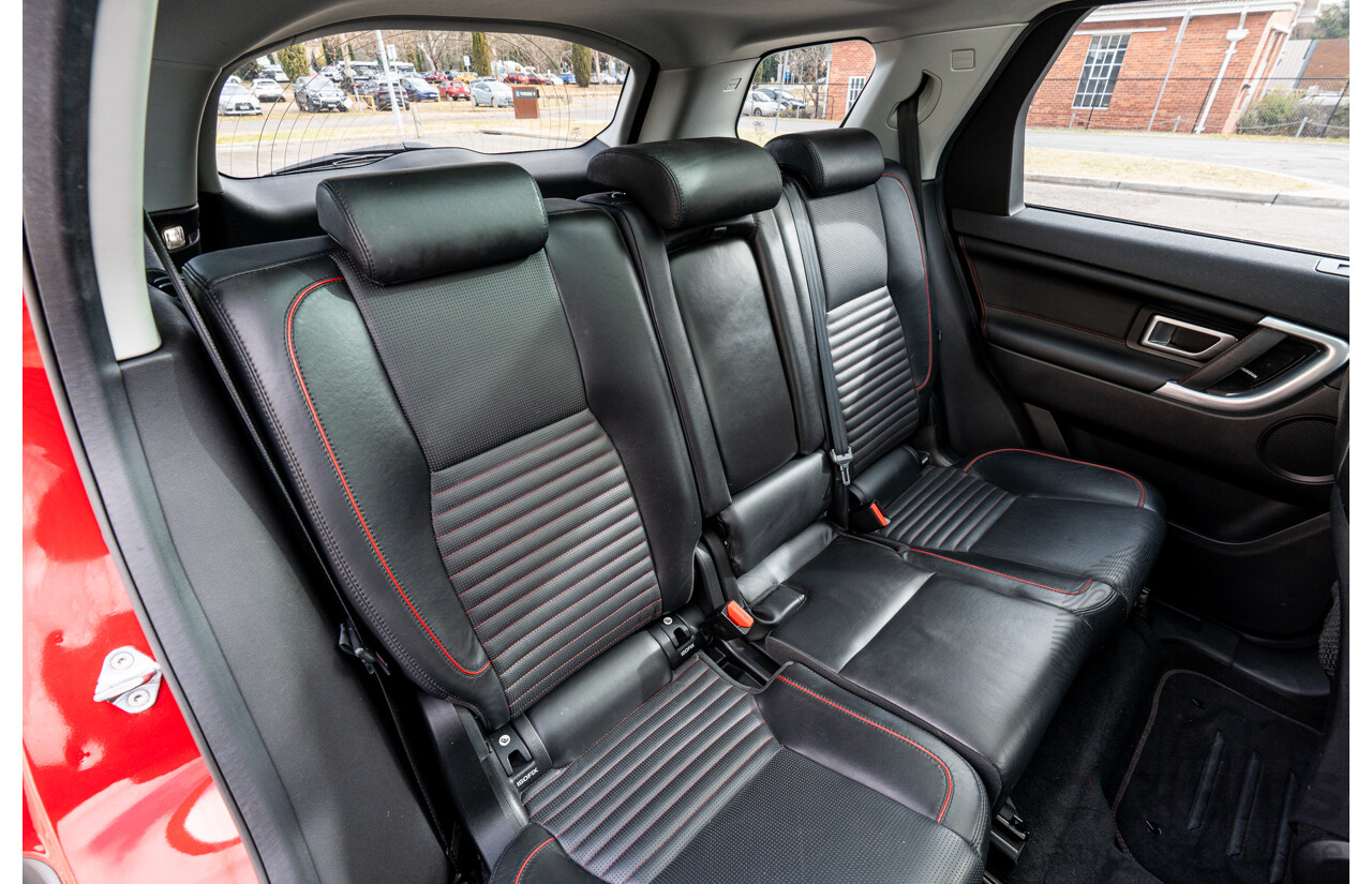 11/2016 Land Rover Discovery Sport TD4 180 HSE Dynamic (AWD) MY17 L550 4d Wagon Firenze Red Turbo Diesel 2.0L