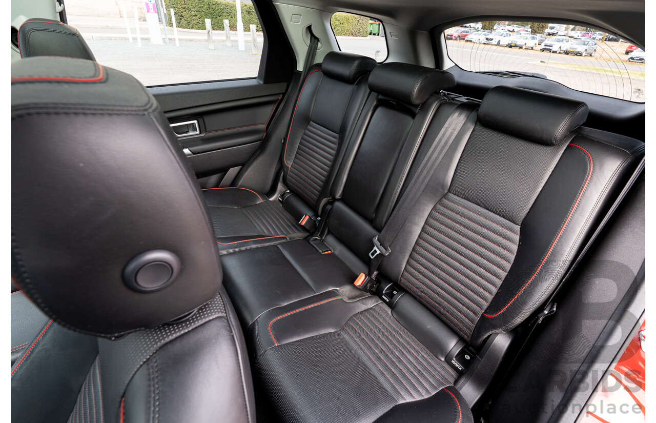 11/2016 Land Rover Discovery Sport TD4 180 HSE Dynamic (AWD) MY17 L550 4d Wagon Firenze Red Turbo Diesel 2.0L