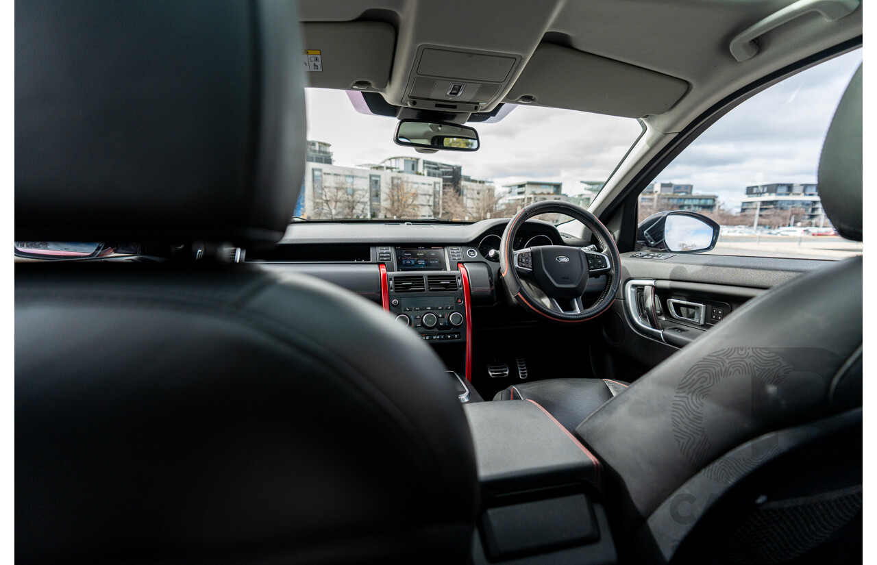 11/2016 Land Rover Discovery Sport TD4 180 HSE Dynamic (AWD) MY17 L550 4d Wagon Firenze Red Turbo Diesel 2.0L