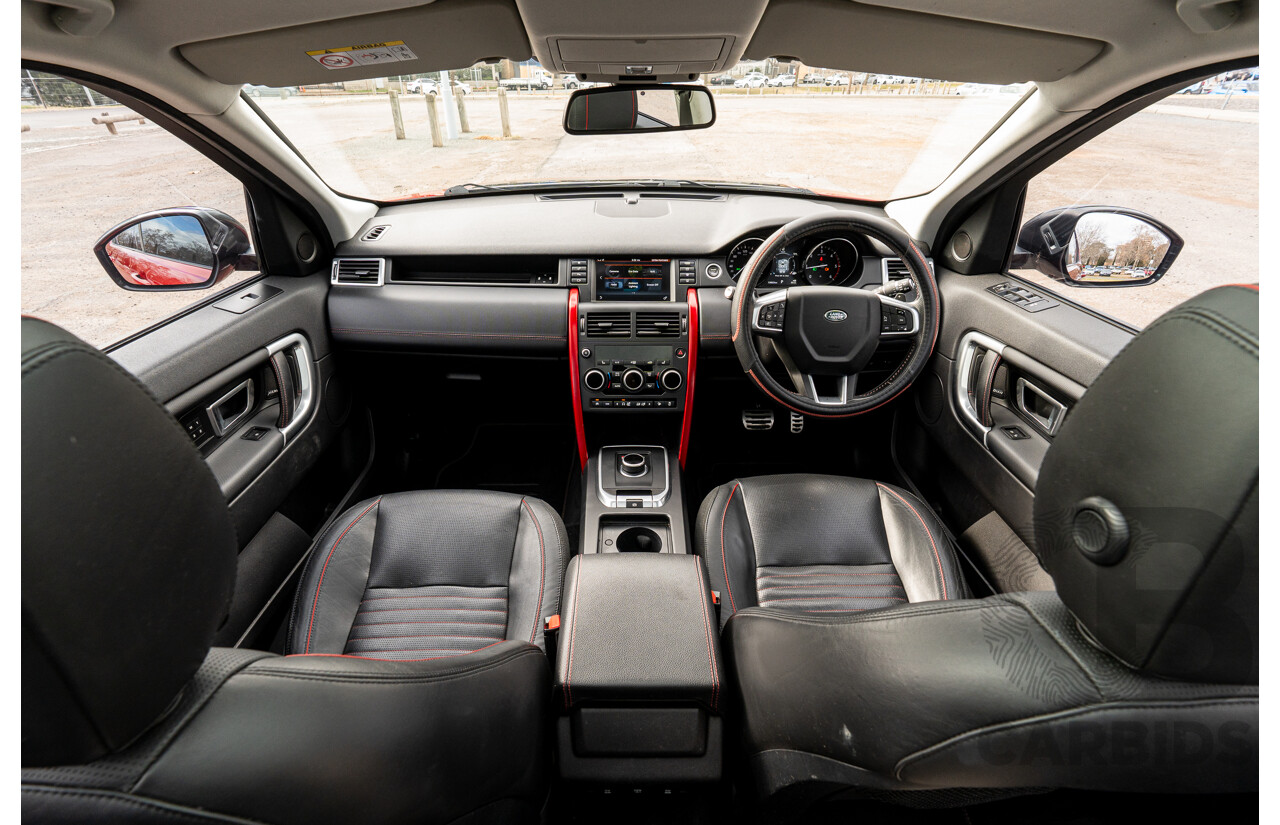 11/2016 Land Rover Discovery Sport TD4 180 HSE Dynamic (AWD) MY17 L550 4d Wagon Firenze Red Turbo Diesel 2.0L