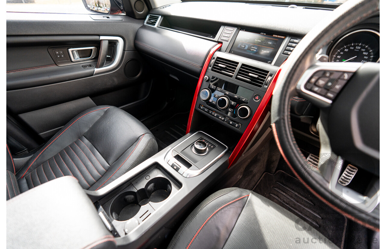 11/2016 Land Rover Discovery Sport TD4 180 HSE Dynamic (AWD) MY17 L550 4d Wagon Firenze Red Turbo Diesel 2.0L