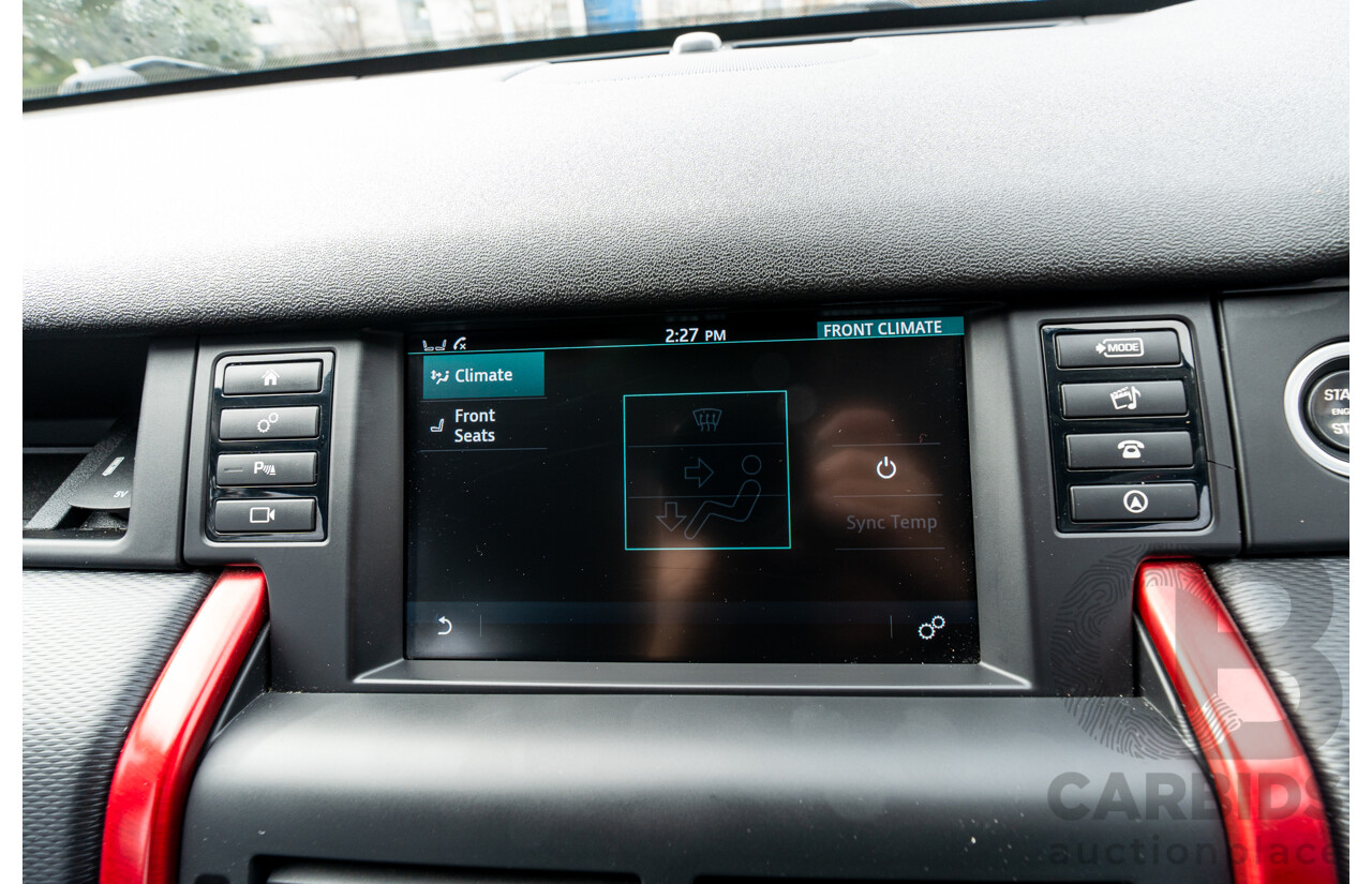 11/2016 Land Rover Discovery Sport TD4 180 HSE Dynamic (AWD) MY17 L550 4d Wagon Firenze Red Turbo Diesel 2.0L