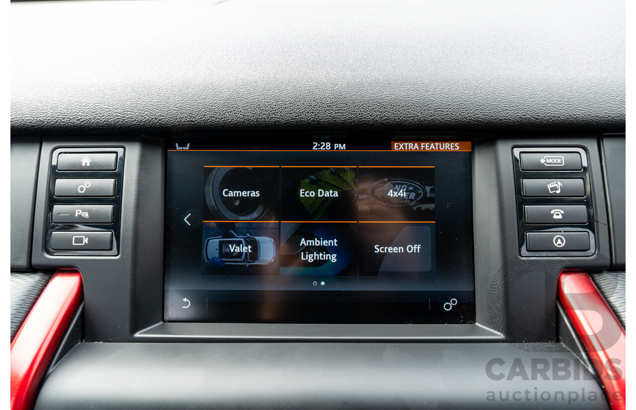 11/2016 Land Rover Discovery Sport TD4 180 HSE Dynamic (AWD) MY17 L550 4d Wagon Firenze Red Turbo Diesel 2.0L