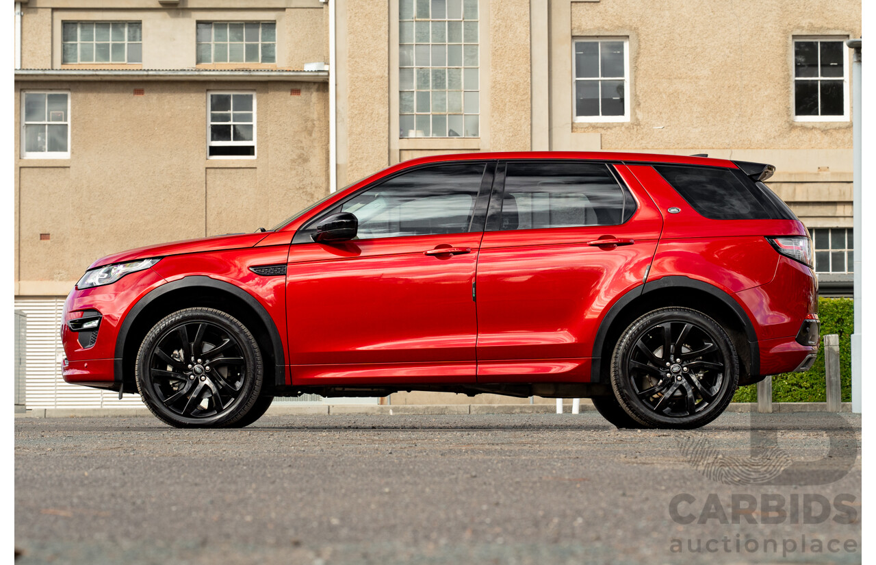 11/2016 Land Rover Discovery Sport TD4 180 HSE Dynamic (AWD) MY17 L550 4d Wagon Firenze Red Turbo Diesel 2.0L