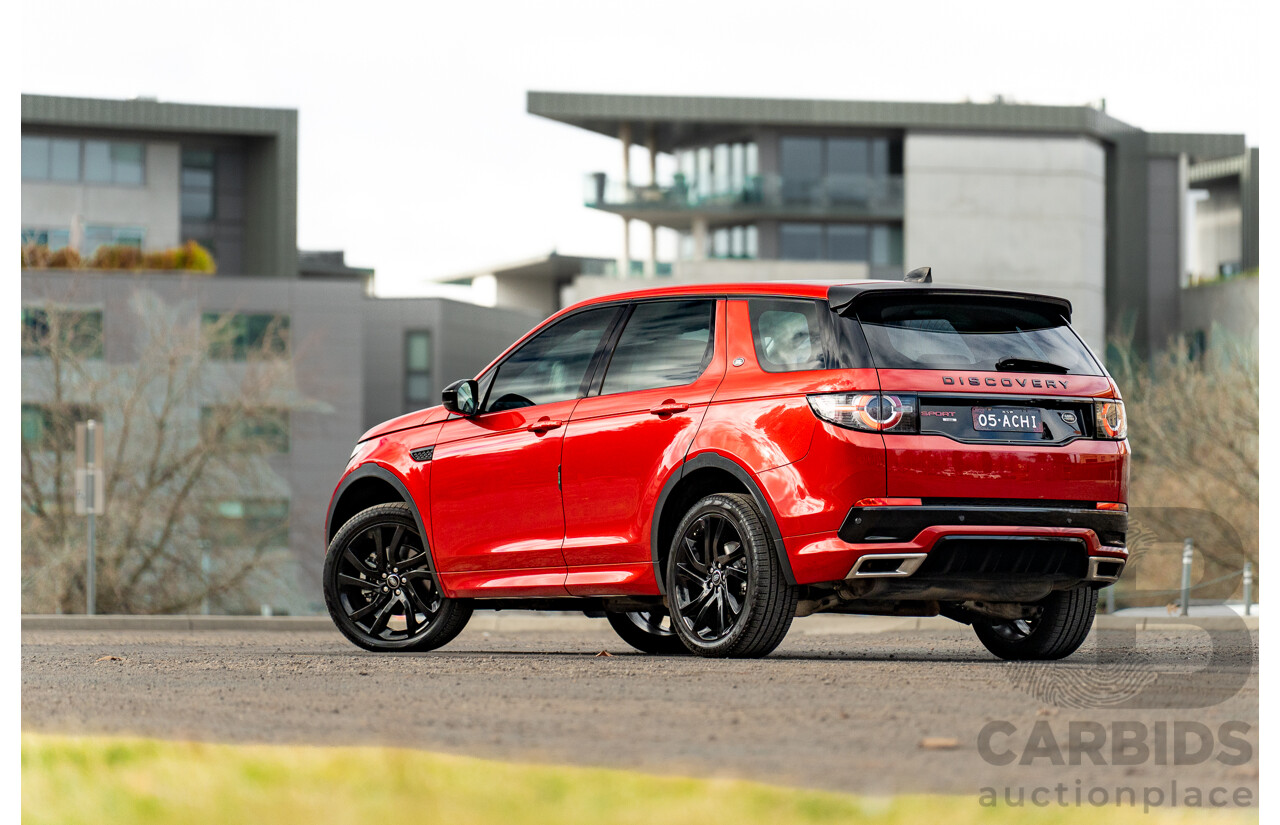 11/2016 Land Rover Discovery Sport TD4 180 HSE Dynamic (AWD) MY17 L550 4d Wagon Firenze Red Turbo Diesel 2.0L