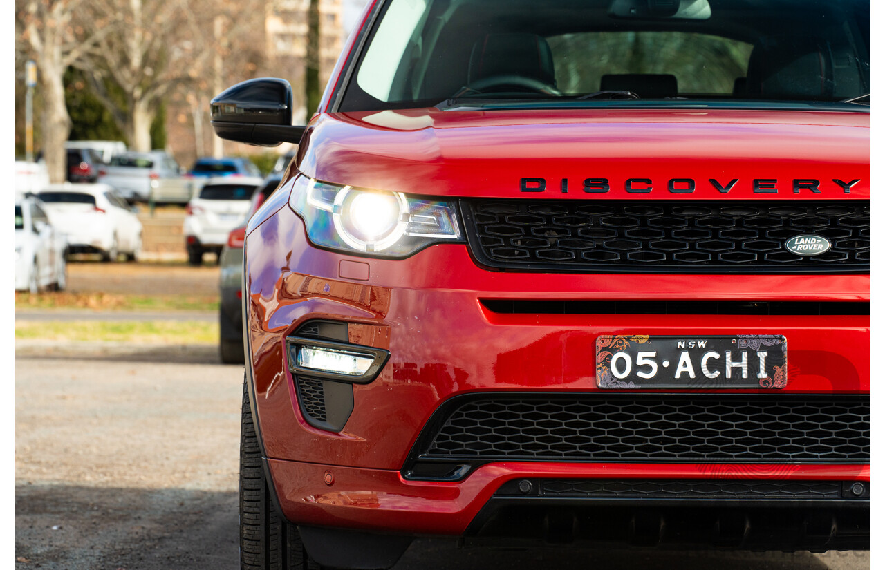 11/2016 Land Rover Discovery Sport TD4 180 HSE Dynamic (AWD) MY17 L550 4d Wagon Firenze Red Turbo Diesel 2.0L
