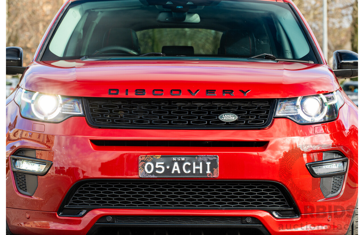 11/2016 Land Rover Discovery Sport TD4 180 HSE Dynamic (AWD) MY17 L550 4d Wagon Firenze Red Turbo Diesel 2.0L