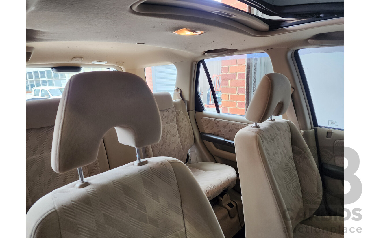 10/2004 Honda CRV (4x4) Sport MY04 4d Wagon Gold 2.4L