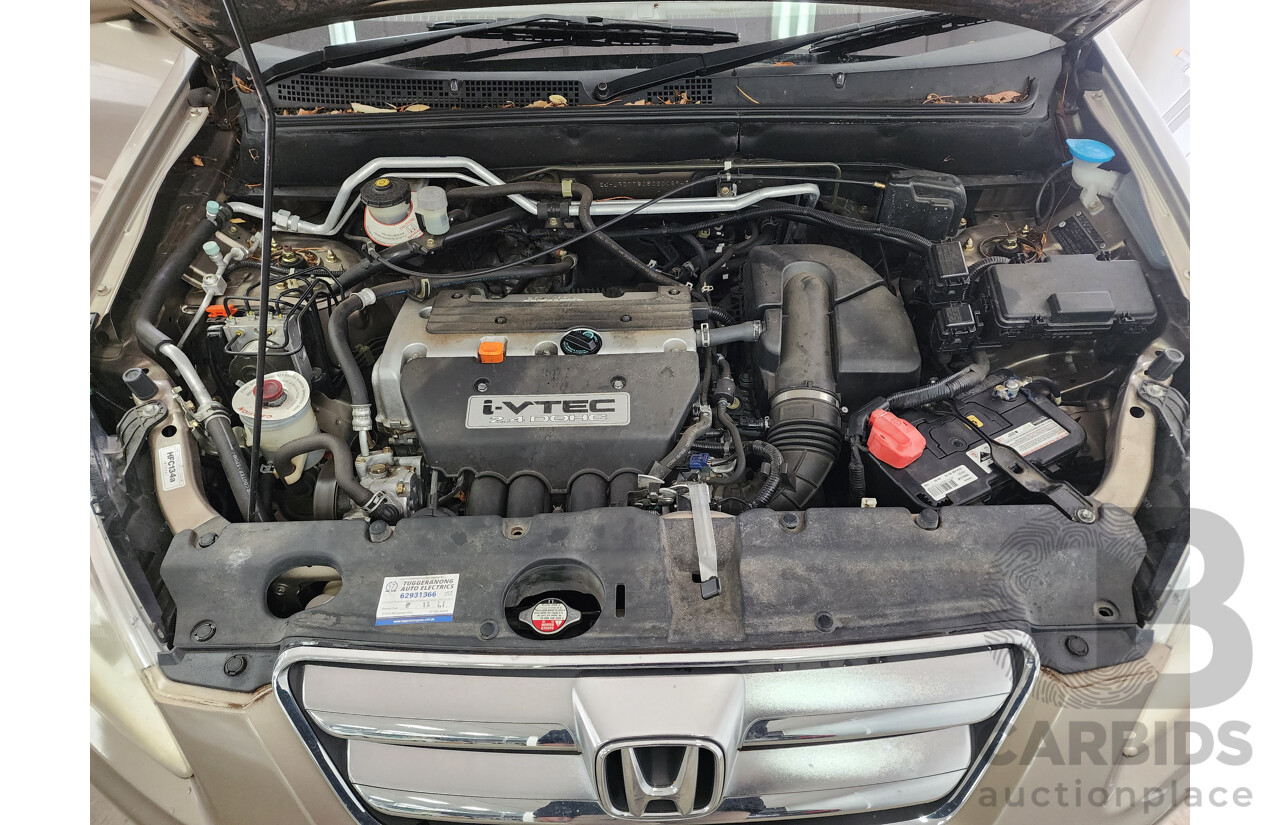 10/2004 Honda CRV (4x4) Sport MY04 4d Wagon Gold 2.4L