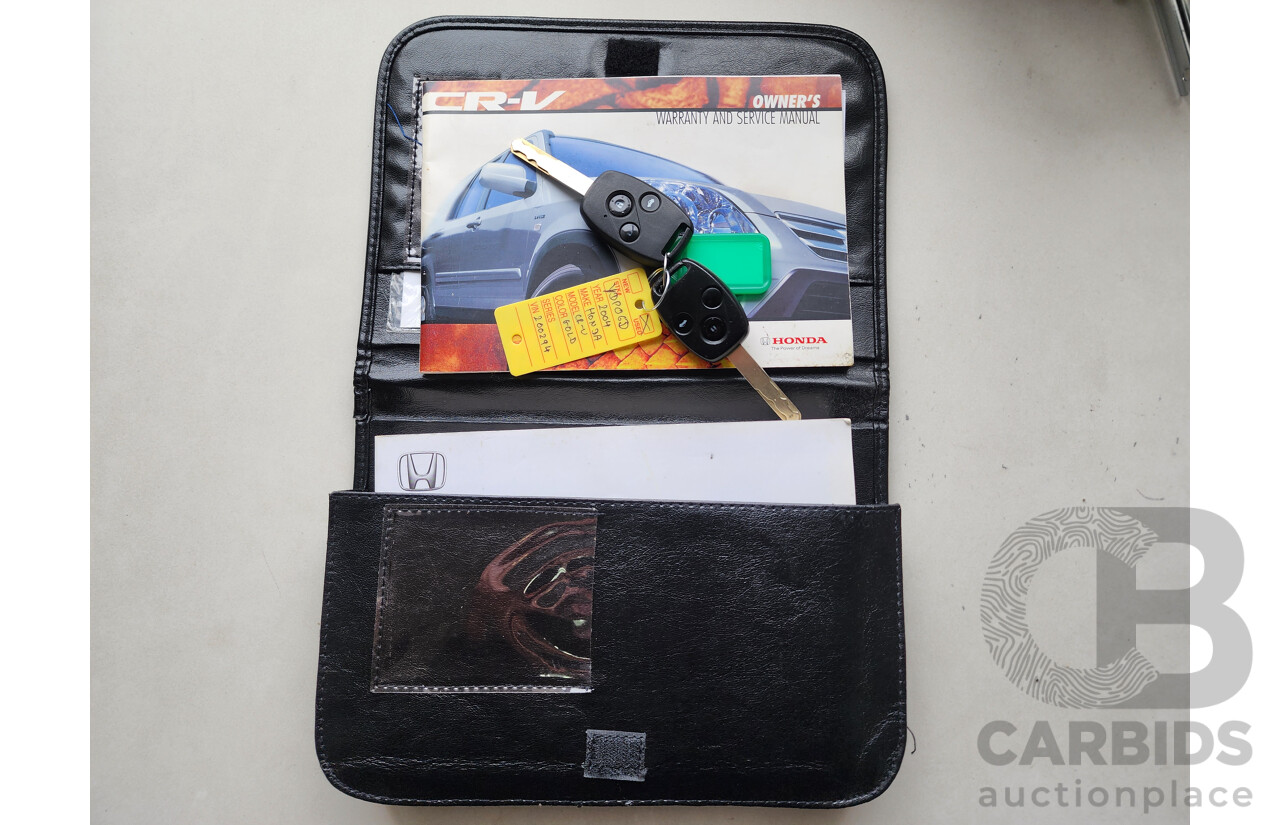 10/2004 Honda CRV (4x4) Sport MY04 4d Wagon Gold 2.4L