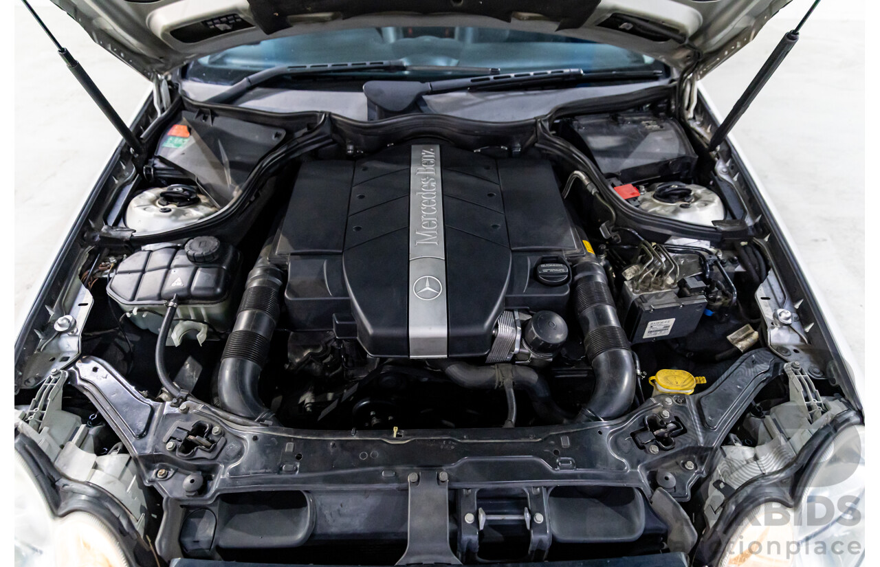 6/2002 Mercedes-Benz CLK320 Avantgarde 2d Coupe Brilliant Silver Metallic V6 3.2L