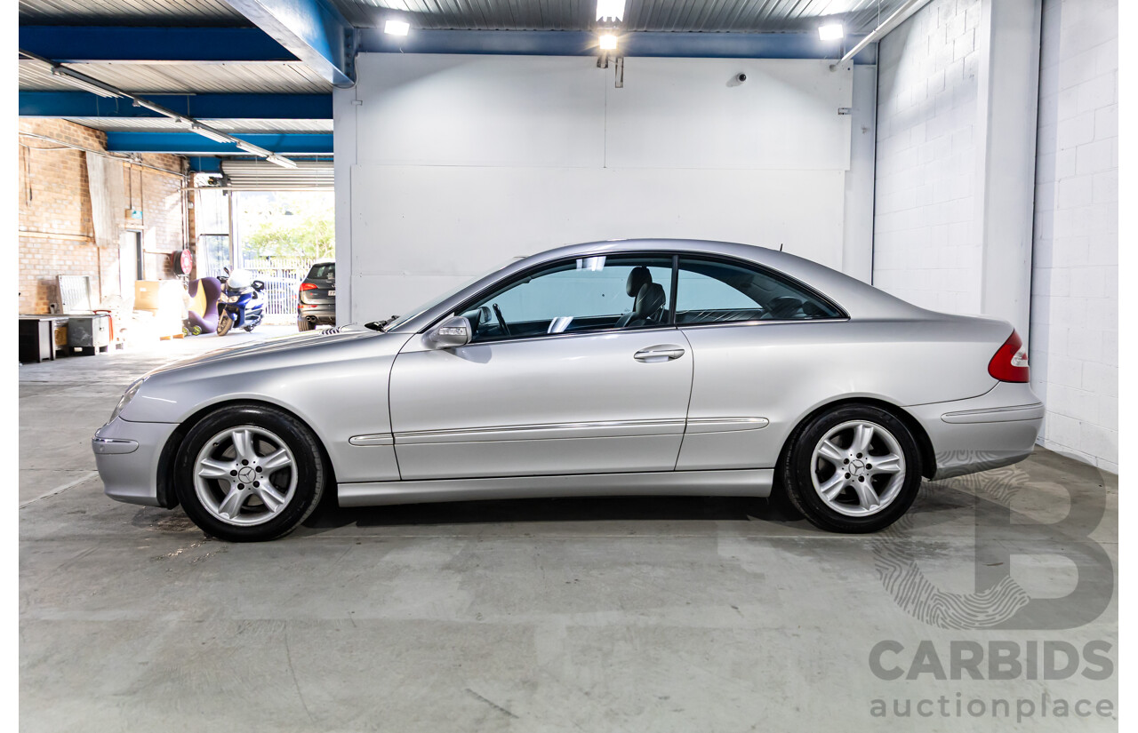 6/2002 Mercedes-Benz CLK320 Avantgarde 2d Coupe Brilliant Silver Metallic V6 3.2L