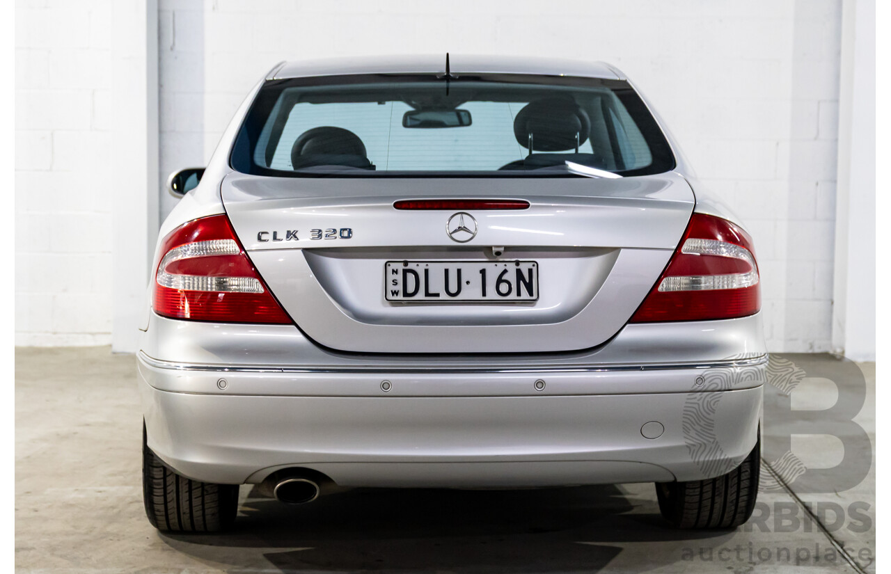 6/2002 Mercedes-Benz CLK320 Avantgarde 2d Coupe Brilliant Silver Metallic V6 3.2L