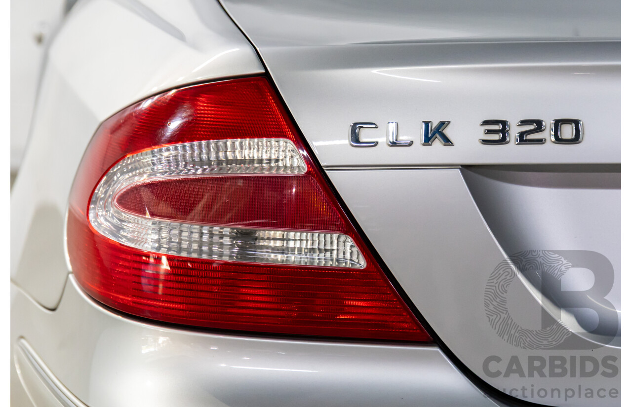 6/2002 Mercedes-Benz CLK320 Avantgarde 2d Coupe Brilliant Silver Metallic V6 3.2L