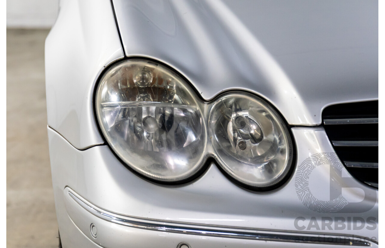 6/2002 Mercedes-Benz CLK320 Avantgarde 2d Coupe Brilliant Silver Metallic V6 3.2L
