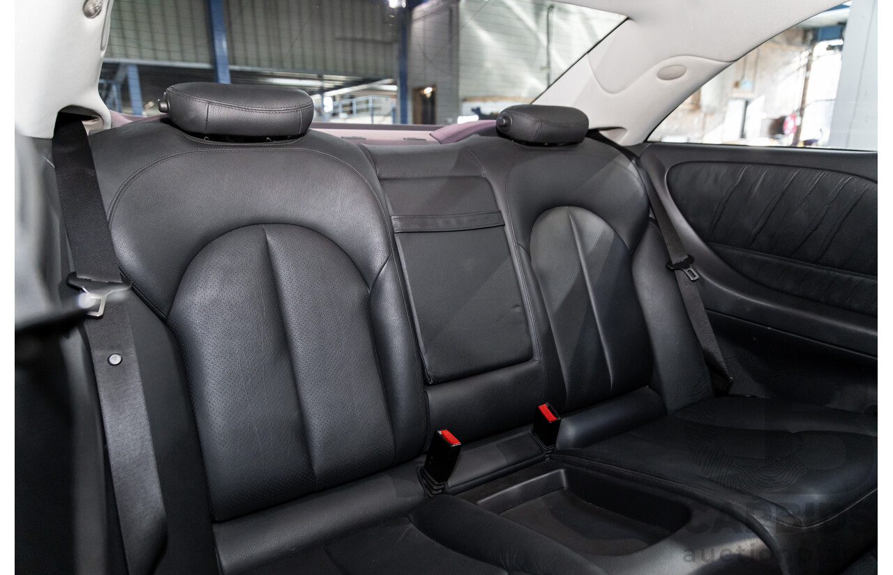 6/2002 Mercedes-Benz CLK320 Avantgarde 2d Coupe Brilliant Silver Metallic V6 3.2L