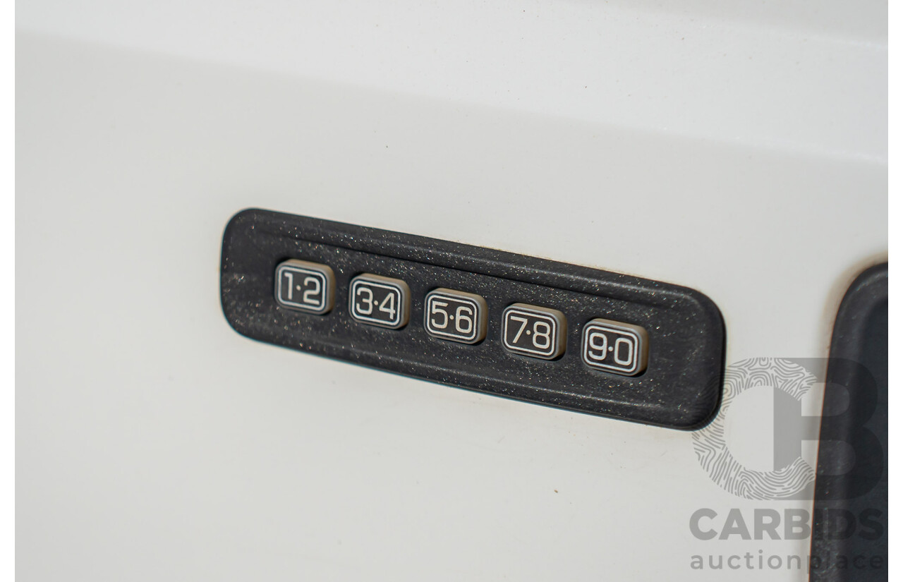 10/2008 Ford F250 XLT Lariat (4x4) RN Crew Cab P/Up Oxford White Twin Turbo Diesel - Powerstroke V8 6.4L