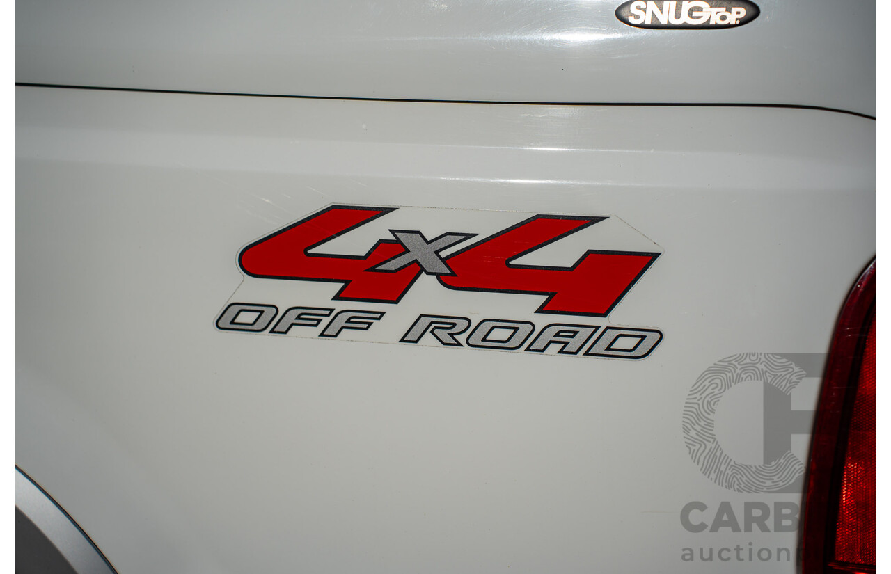 10/2008 Ford F250 XLT Lariat (4x4) RN Crew Cab P/Up Oxford White Twin Turbo Diesel - Powerstroke V8 6.4L