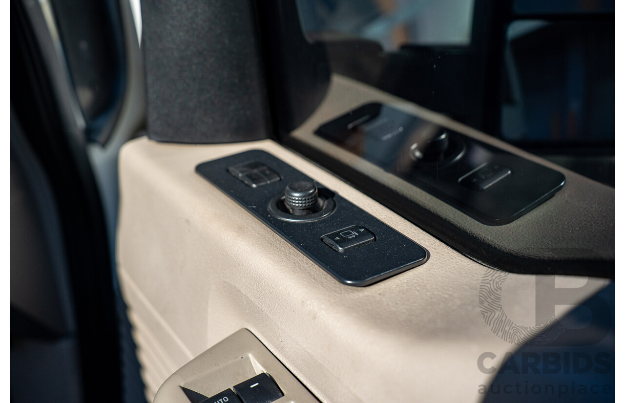 10/2008 Ford F250 XLT Lariat (4x4) RN Crew Cab P/Up Oxford White Twin Turbo Diesel - Powerstroke V8 6.4L