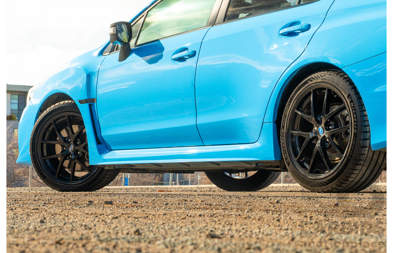 9/2015 Subaru WRX Hyper Blue (AWD) VA MY16 4d Sedan Hyper Blue Turbo 2.0L