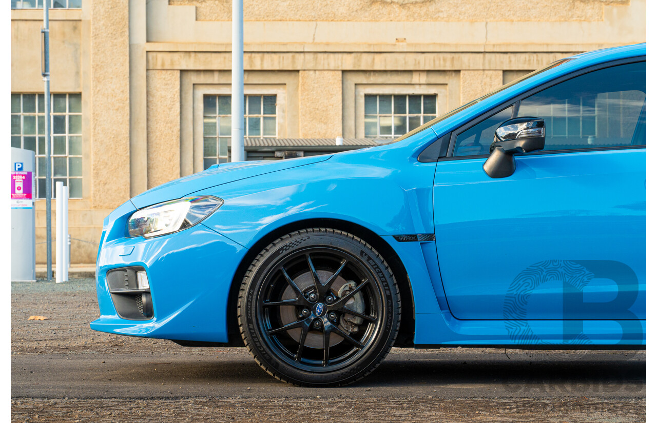 9/2015 Subaru WRX Hyper Blue (AWD) VA MY16 4d Sedan Hyper Blue Turbo 2.0L