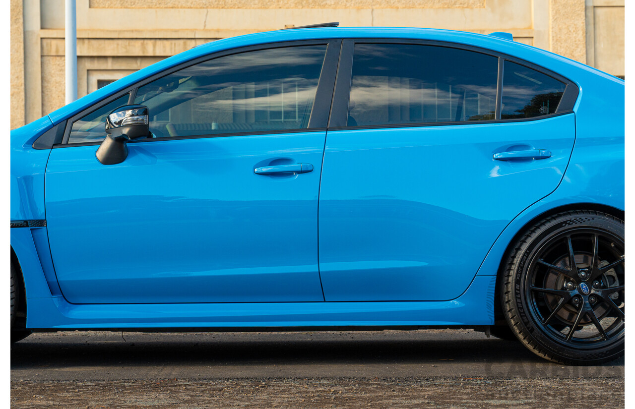 9/2015 Subaru WRX Hyper Blue (AWD) VA MY16 4d Sedan Hyper Blue Turbo 2.0L