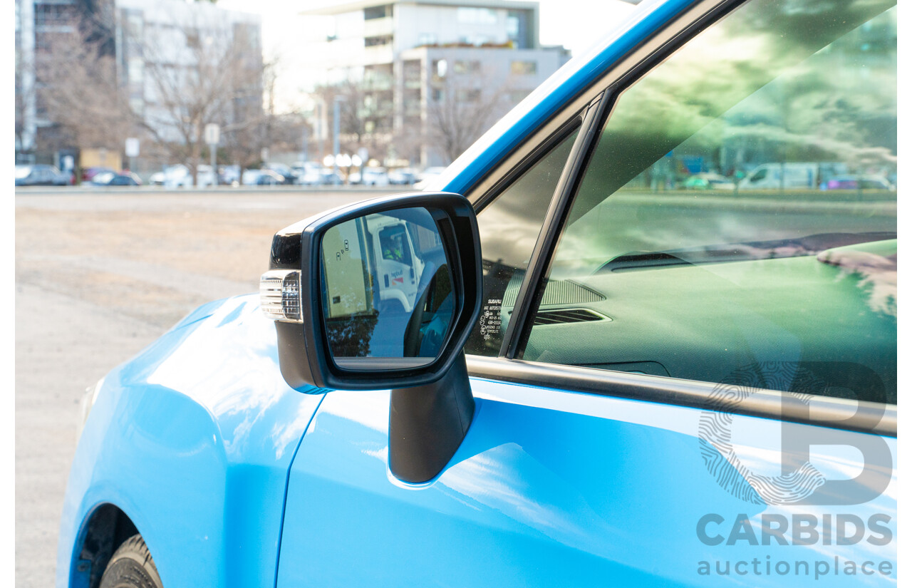 9/2015 Subaru WRX Hyper Blue (AWD) VA MY16 4d Sedan Hyper Blue Turbo 2.0L
