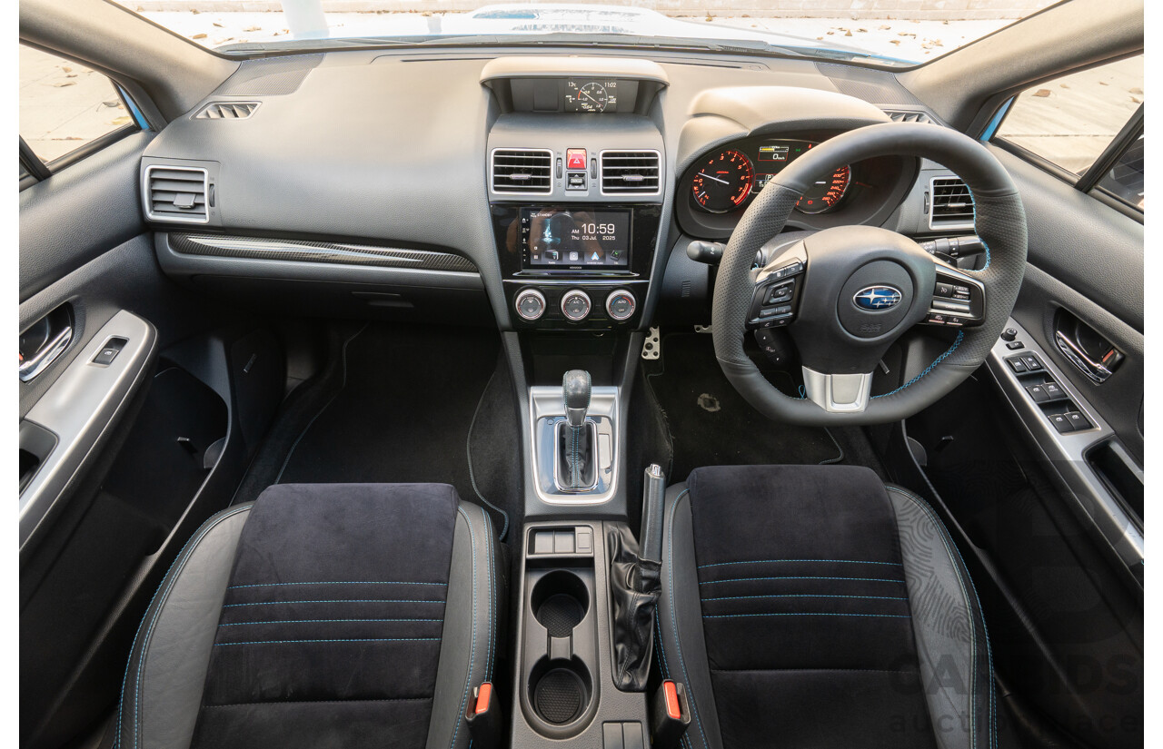 9/2015 Subaru WRX Hyper Blue (AWD) VA MY16 4d Sedan Hyper Blue Turbo 2.0L