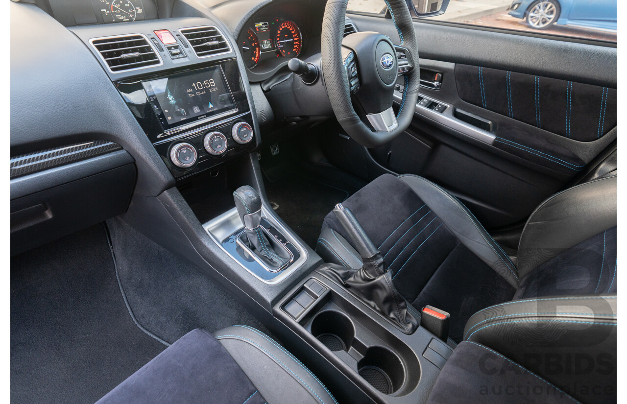 9/2015 Subaru WRX Hyper Blue (AWD) VA MY16 4d Sedan Hyper Blue Turbo 2.0L