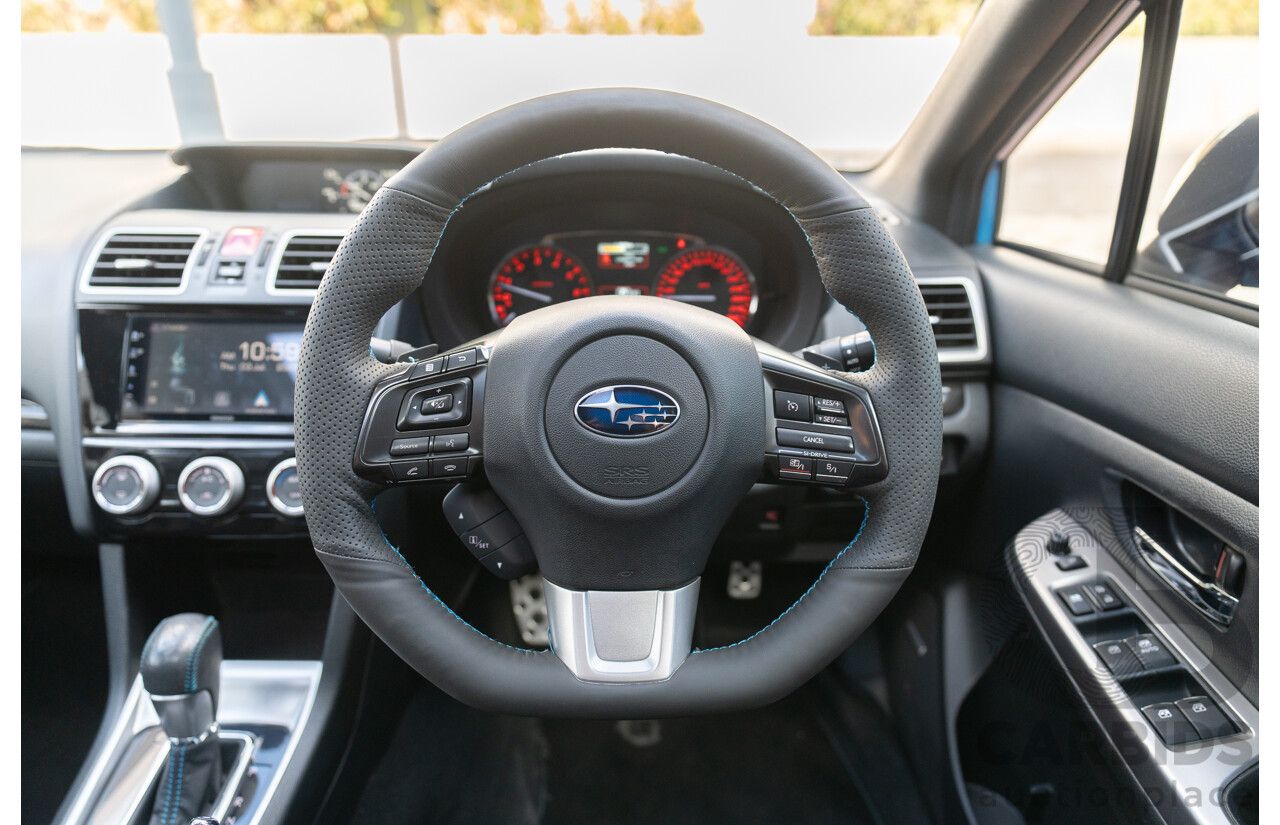 9/2015 Subaru WRX Hyper Blue (AWD) VA MY16 4d Sedan Hyper Blue Turbo 2.0L