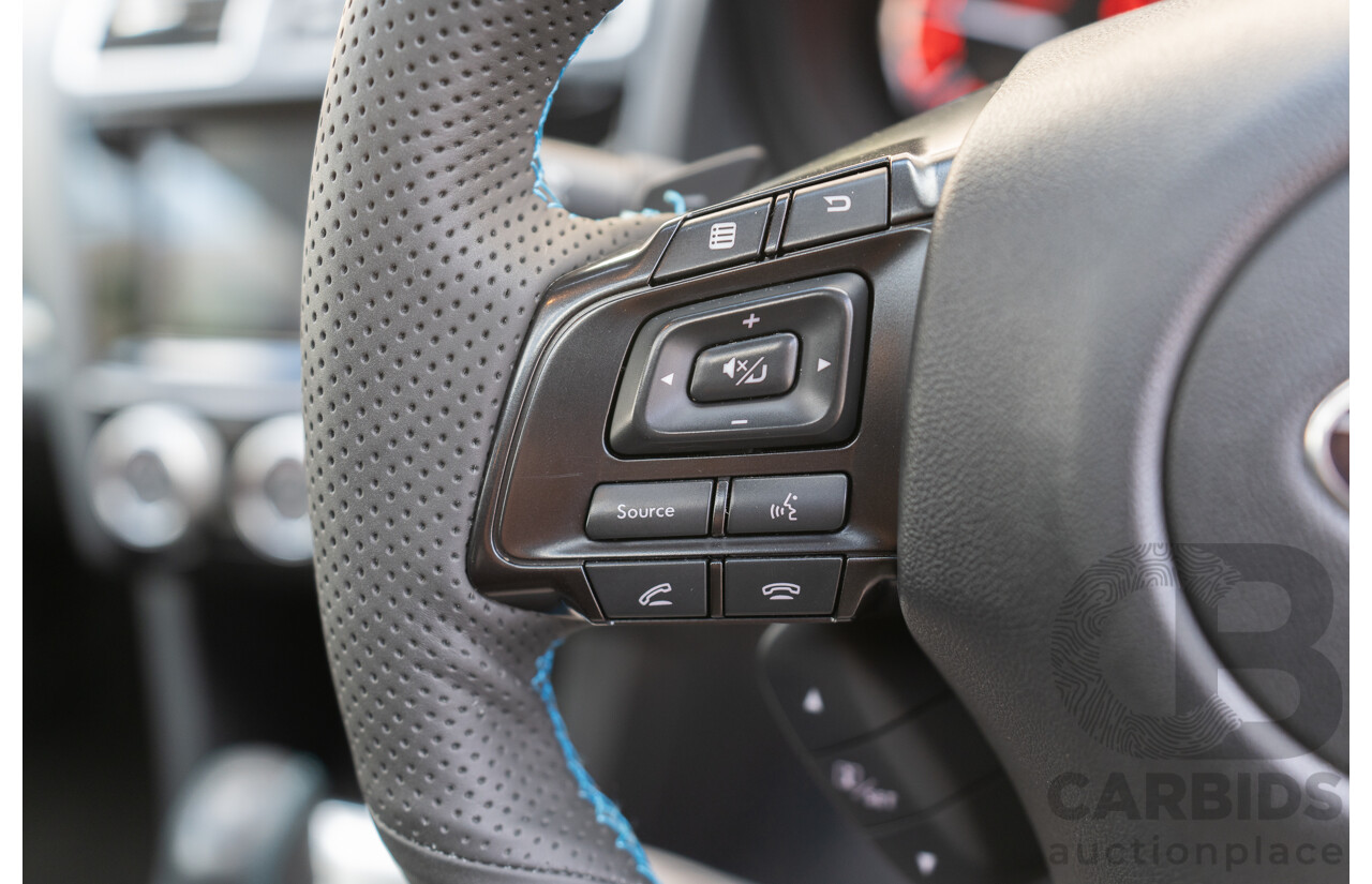 9/2015 Subaru WRX Hyper Blue (AWD) VA MY16 4d Sedan Hyper Blue Turbo 2.0L