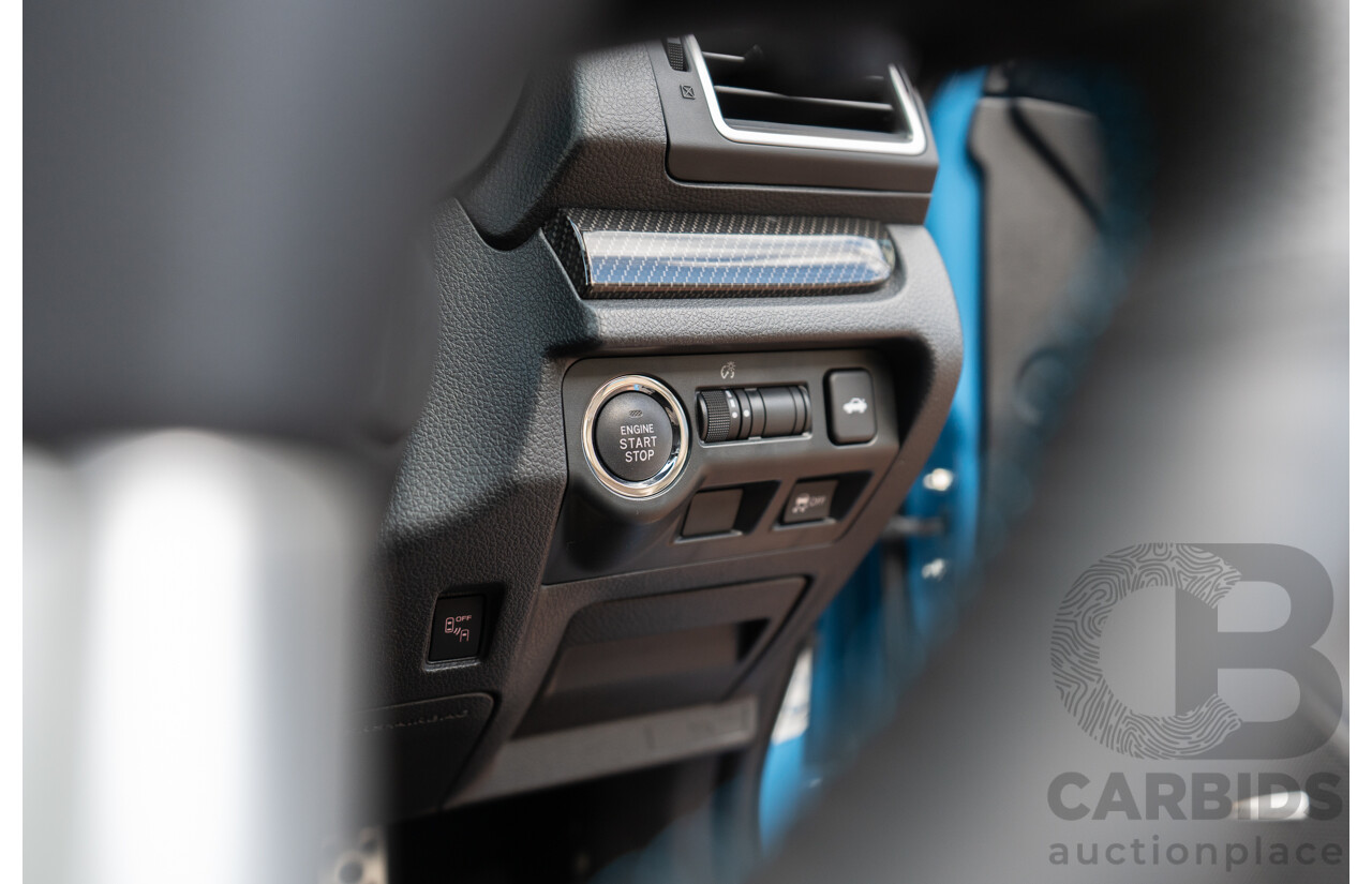 9/2015 Subaru WRX Hyper Blue (AWD) VA MY16 4d Sedan Hyper Blue Turbo 2.0L