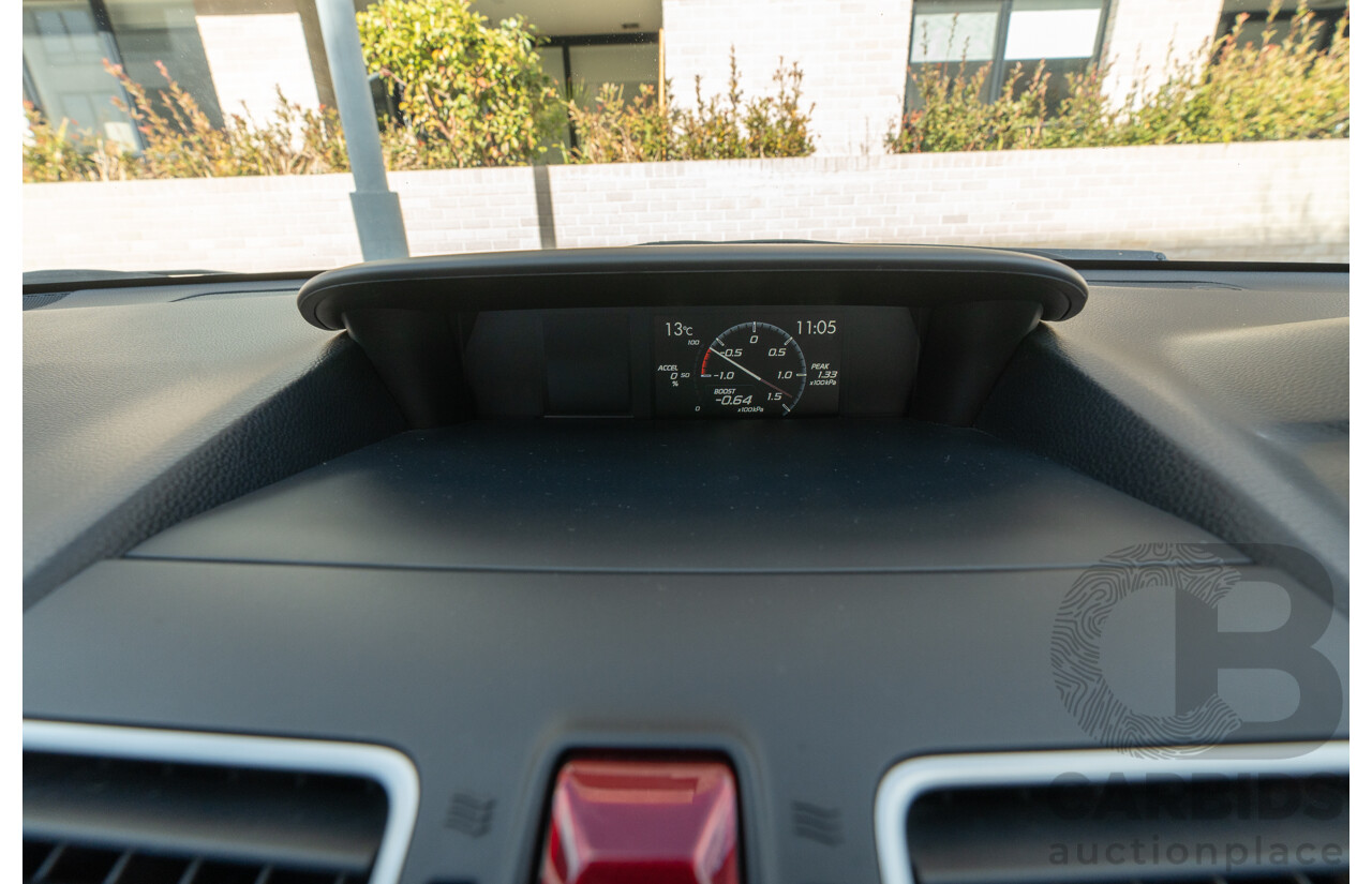 9/2015 Subaru WRX Hyper Blue (AWD) VA MY16 4d Sedan Hyper Blue Turbo 2.0L