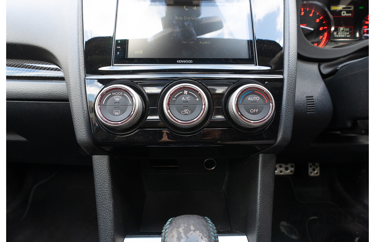 9/2015 Subaru WRX Hyper Blue (AWD) VA MY16 4d Sedan Hyper Blue Turbo 2.0L