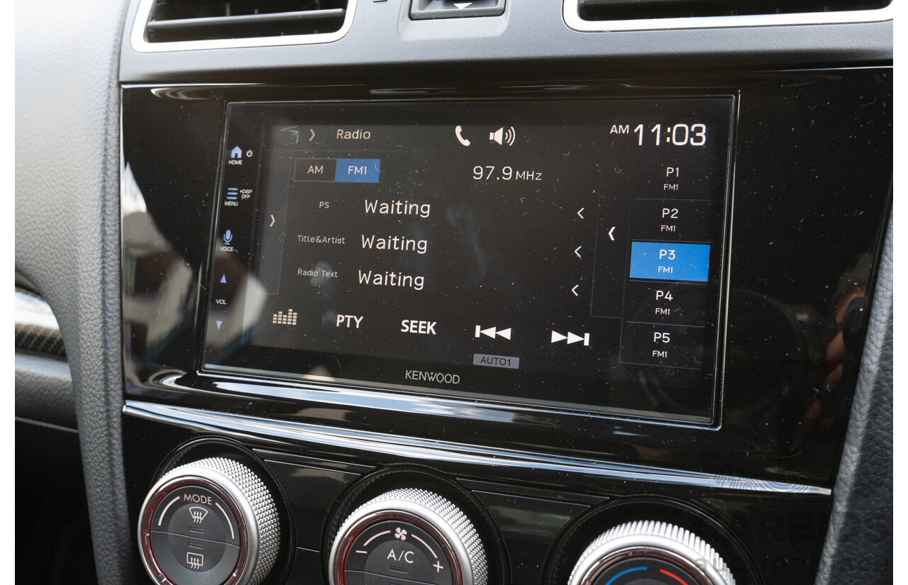 9/2015 Subaru WRX Hyper Blue (AWD) VA MY16 4d Sedan Hyper Blue Turbo 2.0L