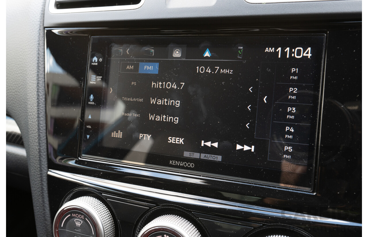 9/2015 Subaru WRX Hyper Blue (AWD) VA MY16 4d Sedan Hyper Blue Turbo 2.0L