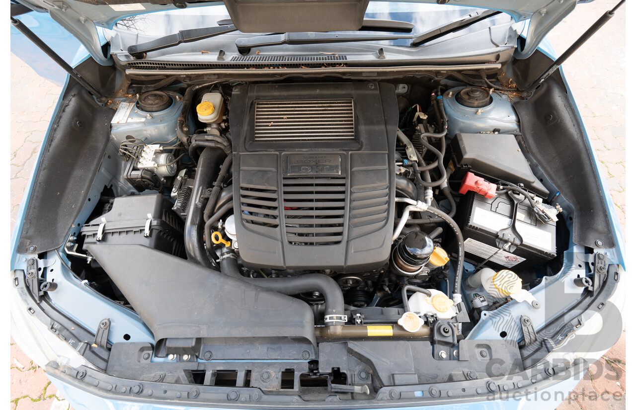 9/2015 Subaru WRX Hyper Blue (AWD) VA MY16 4d Sedan Hyper Blue Turbo 2.0L