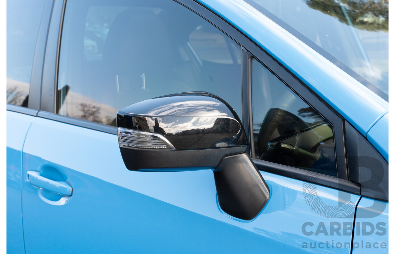 9/2015 Subaru WRX Hyper Blue (AWD) VA MY16 4d Sedan Hyper Blue Turbo 2.0L