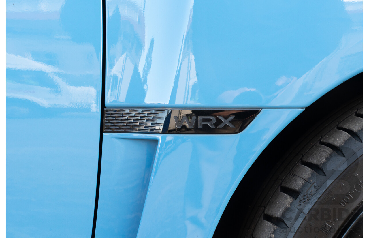 9/2015 Subaru WRX Hyper Blue (AWD) VA MY16 4d Sedan Hyper Blue Turbo 2.0L