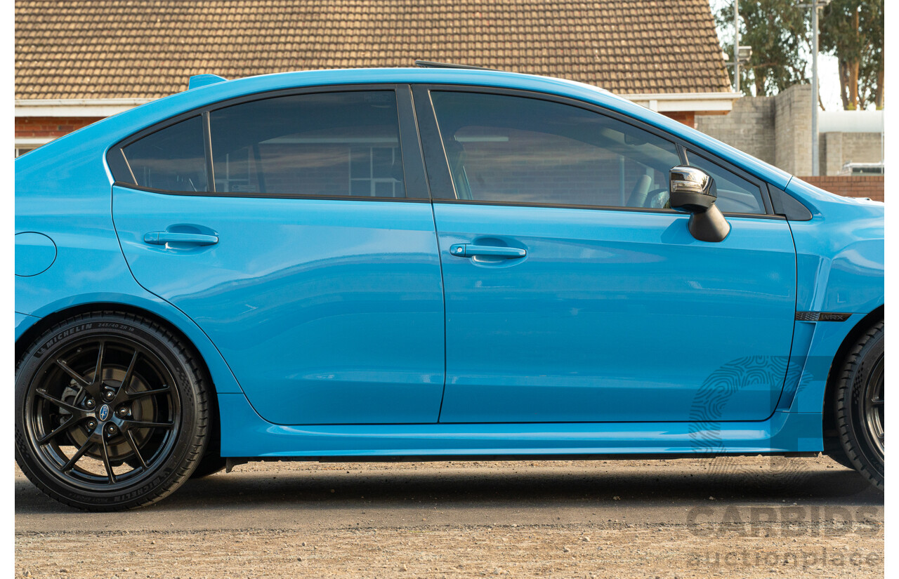 9/2015 Subaru WRX Hyper Blue (AWD) VA MY16 4d Sedan Hyper Blue Turbo 2.0L