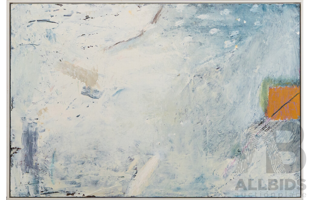 Artist Unknown Artist, (20th Century), Beneath the Surface and Absence of Fear, Pair of Wonderful Original Mixed Media Acrylics on Board, 62 x 92 cm (frames) (2)