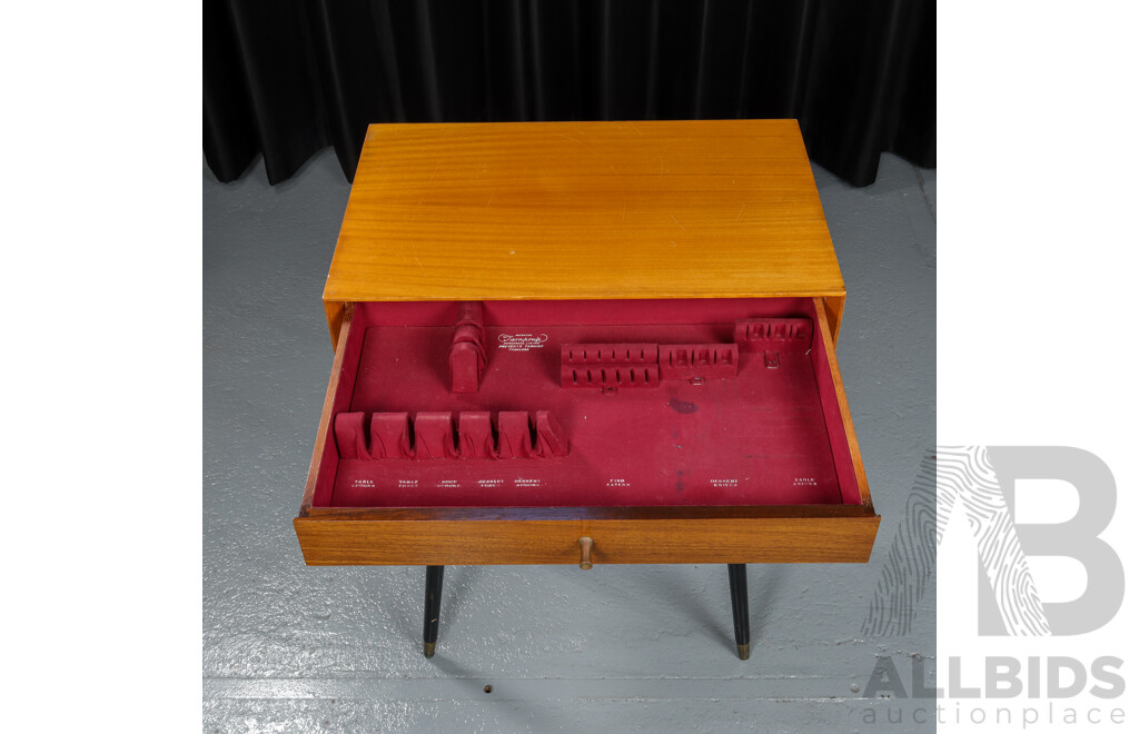 Vintage Elevated Cutlery Canteen