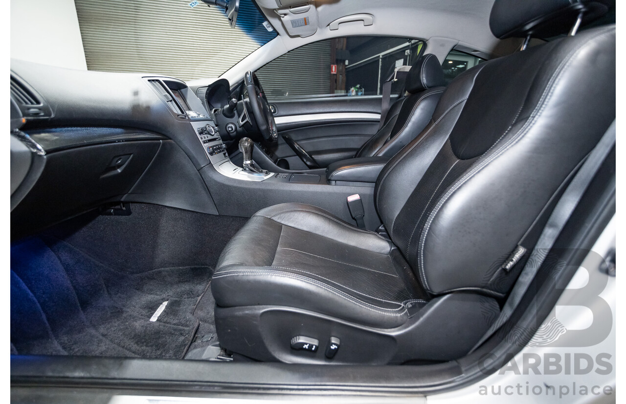 10/2007 Nissan Skyline 370GT SP 2D Coupe Liquid Metal Grey Metallic V6 3.7L