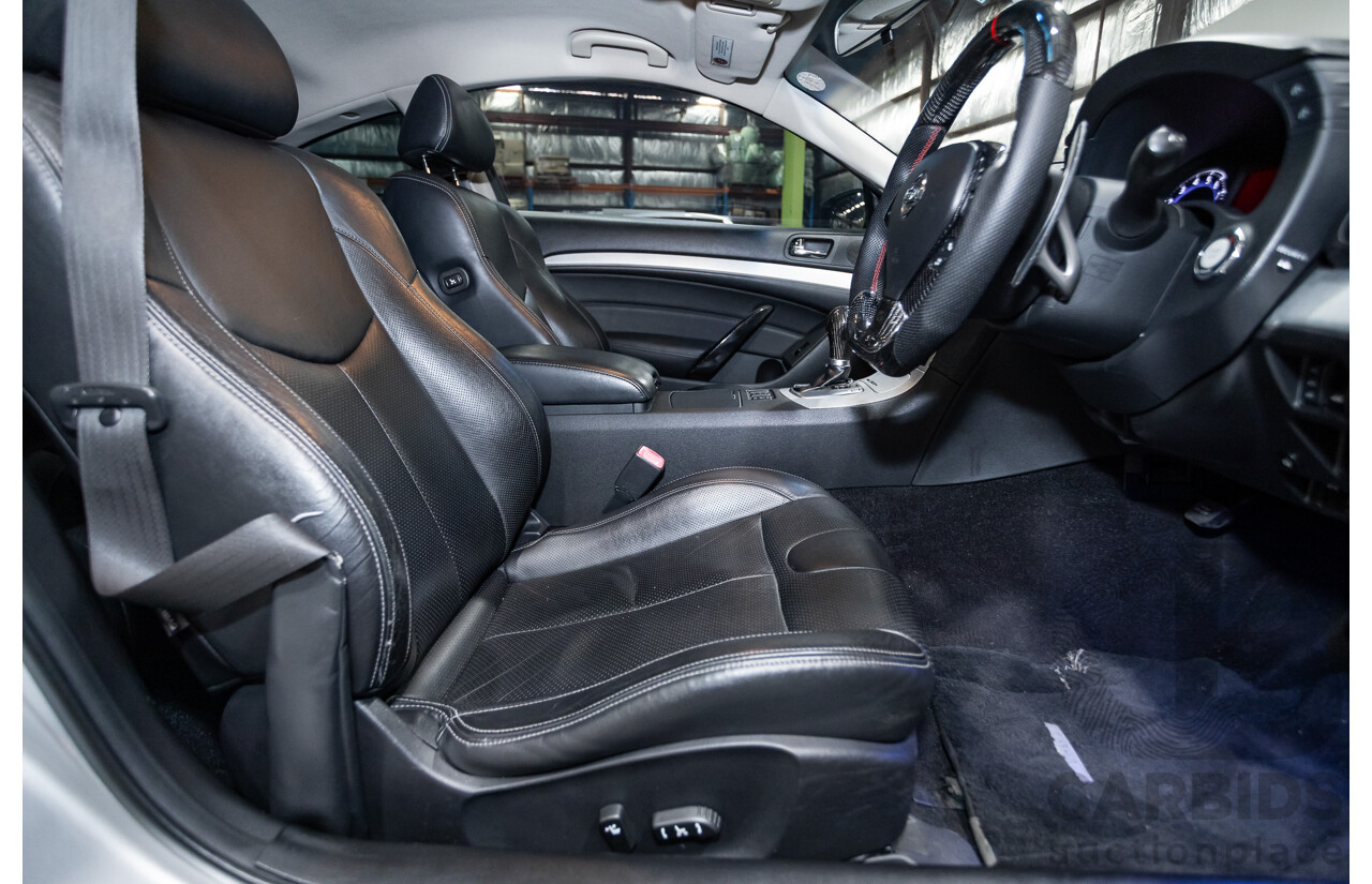 10/2007 Nissan Skyline 370GT SP 2D Coupe Liquid Metal Grey Metallic V6 3.7L