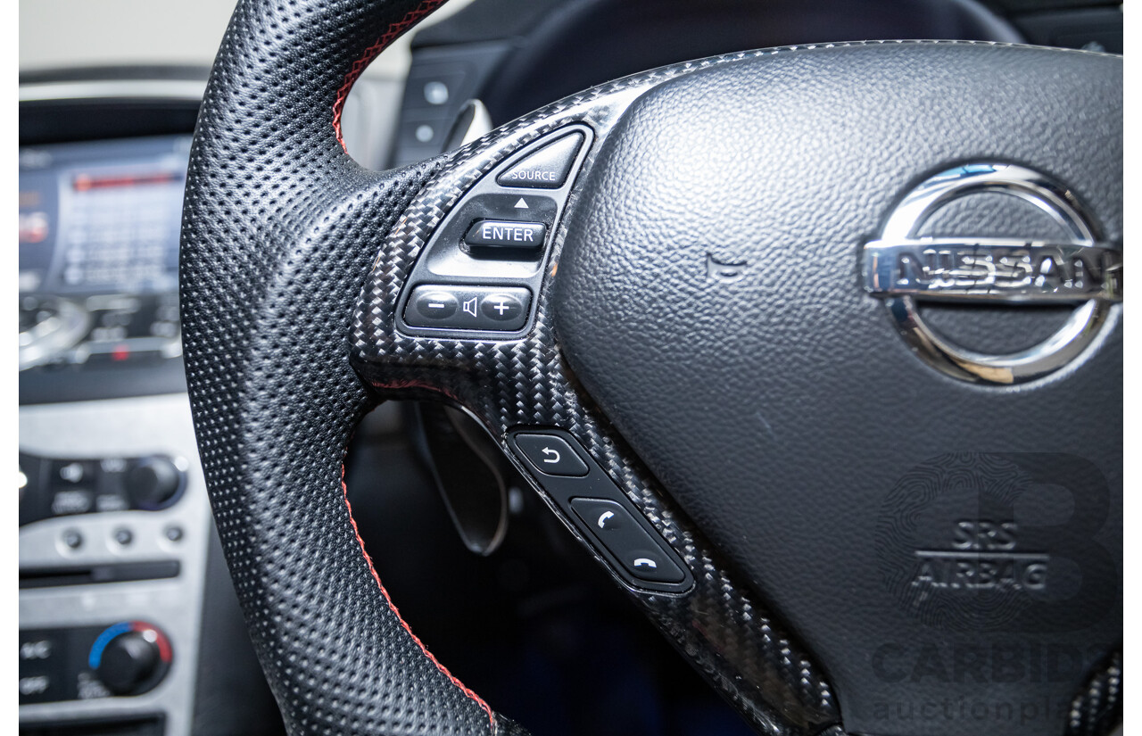 10/2007 Nissan Skyline 370GT SP 2D Coupe Liquid Metal Grey Metallic V6 3.7L