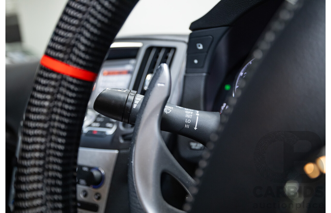 10/2007 Nissan Skyline 370GT SP 2D Coupe Liquid Metal Grey Metallic V6 3.7L