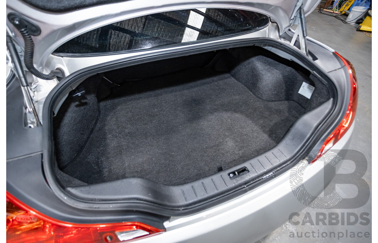 10/2007 Nissan Skyline 370GT SP 2D Coupe Liquid Metal Grey Metallic V6 3.7L