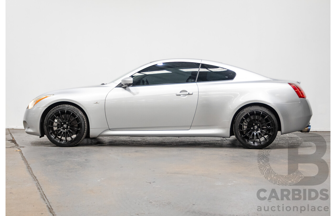 10/2007 Nissan Skyline 370GT SP 2D Coupe Liquid Metal Grey Metallic V6 3.7L